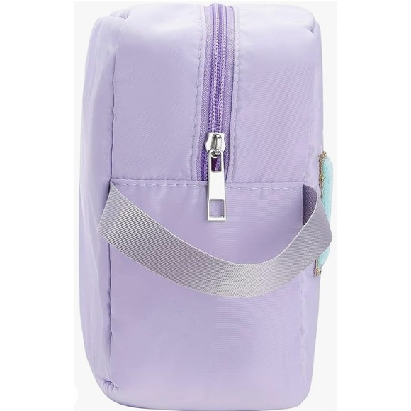 MAMA Chenille Letter Cosmetic Bag | Travel Makeup Pouch - Picture 3 of 10